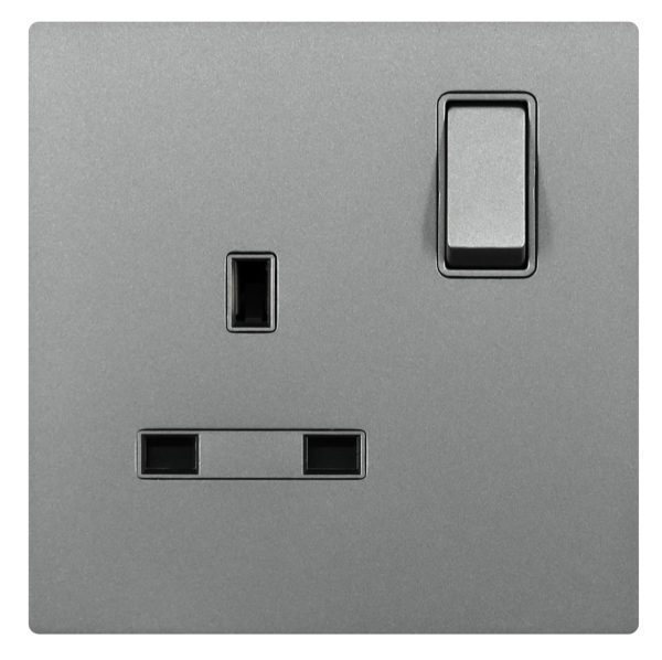 13A 1 Gang Single Pole Switched Socket Outlet